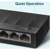 Tp-link ls1005g switch (zwart, unmanaged)