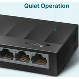 Tp-link ls1005g switch (zwart, unmanaged) - afbeelding 5