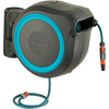 Gardena wandslangenbox rollup m l slanghaspel (grijs turquoise, 18620-20, 25 m)