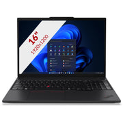 Lenovo thinkpad t16 gen 4 intel (21qe005bmh) 16 laptop (zwart | core ultra 5 225u | intel graphics | 16 gb | 512 gb ssd) - afbeelding 1