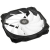 Silverstone shark force 160 argb case fan (zwart, 160 x 160 x 25 mm, pwm)