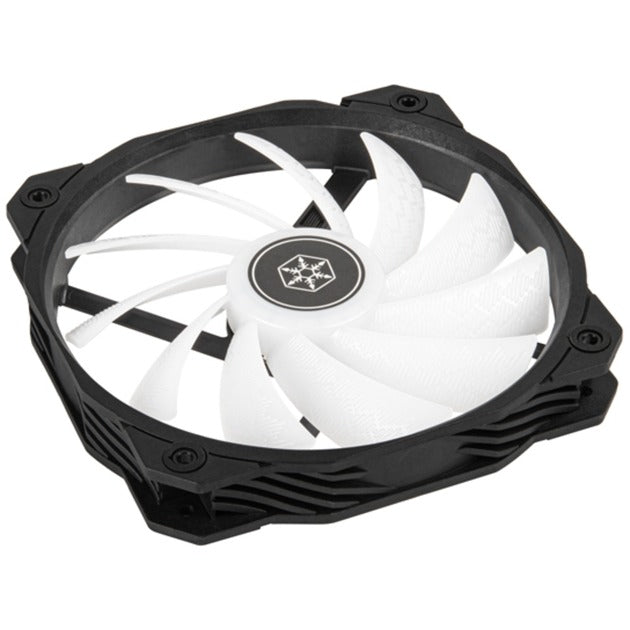 Silverstone shark force 160 argb case fan (zwart, 160 x 160 x 25 mm, pwm)