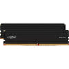 Crucial 32 gb ddr5-5600 (2x 16 gb) werkgeheugen (zwart, cp2k16g56c46u5)