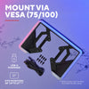Trust gxt 907 vybz rgb-achtergrondverlichting voor monitoren (zwart)