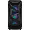 Asus tuf gaming gt301 midi tower behuizing (zwart | 2x usb-a | rgb | tempered glass)