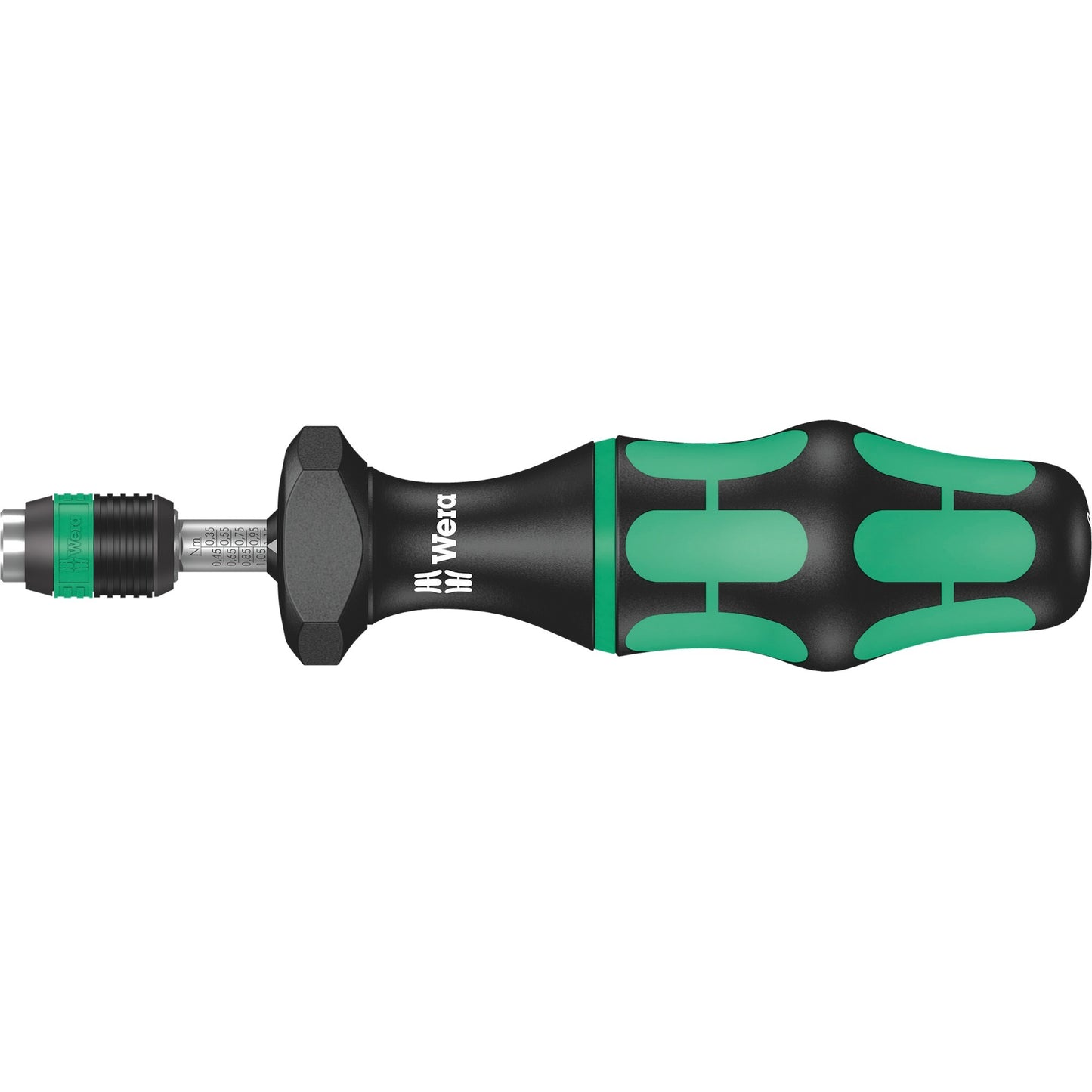 Wera 7441 kraftform instelbare momentschroevendraaier met rapidaptor snelwisselhouder, 1 4 duim, 1,2 - 3,0 nm - 1 stuk(s) - 05074701001