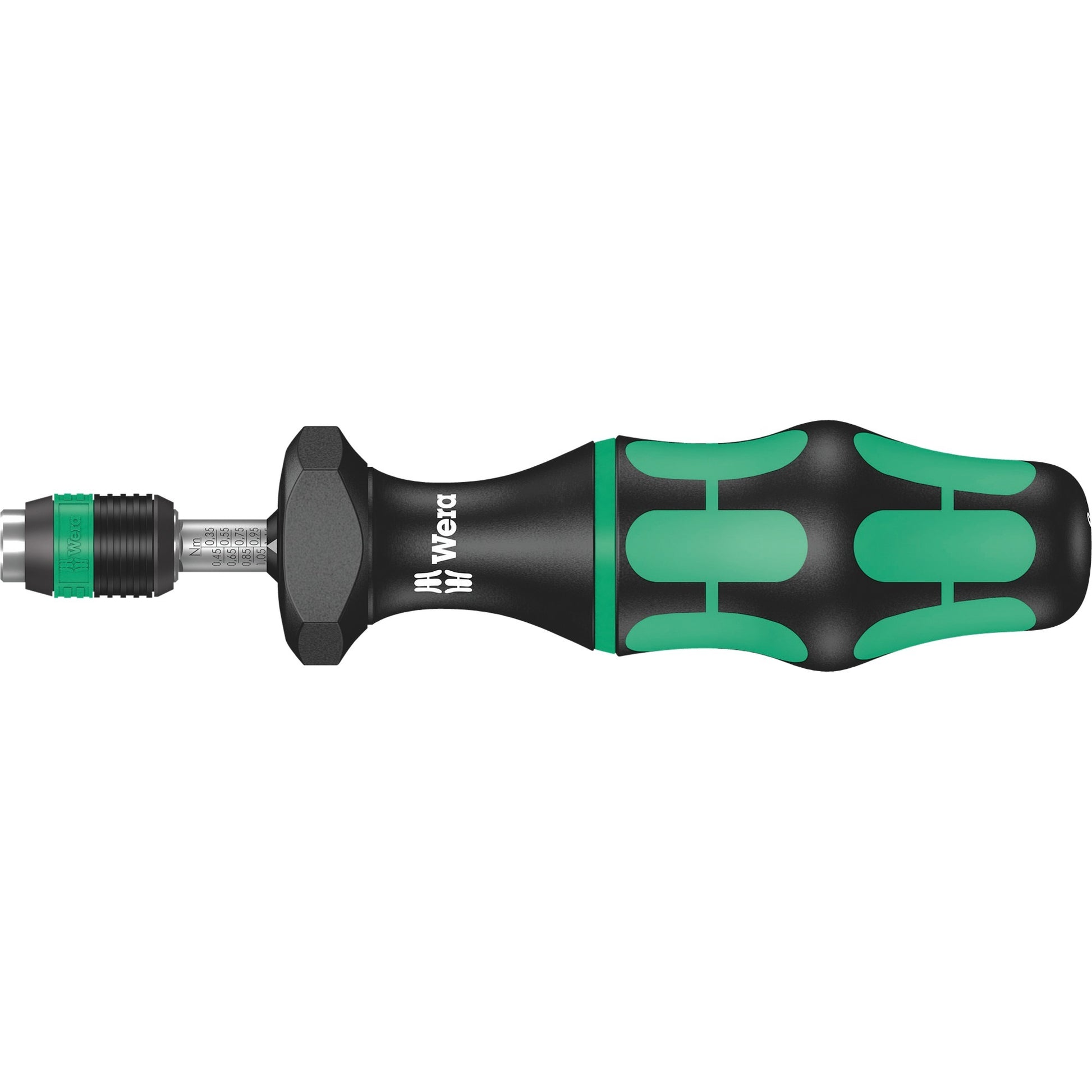 Wera 7441 kraftform instelbare momentschroevendraaier met rapidaptor snelwisselhouder, 1 4 duim, 1,2 - 3,0 nm - 1 stuk(s) - 05074701001