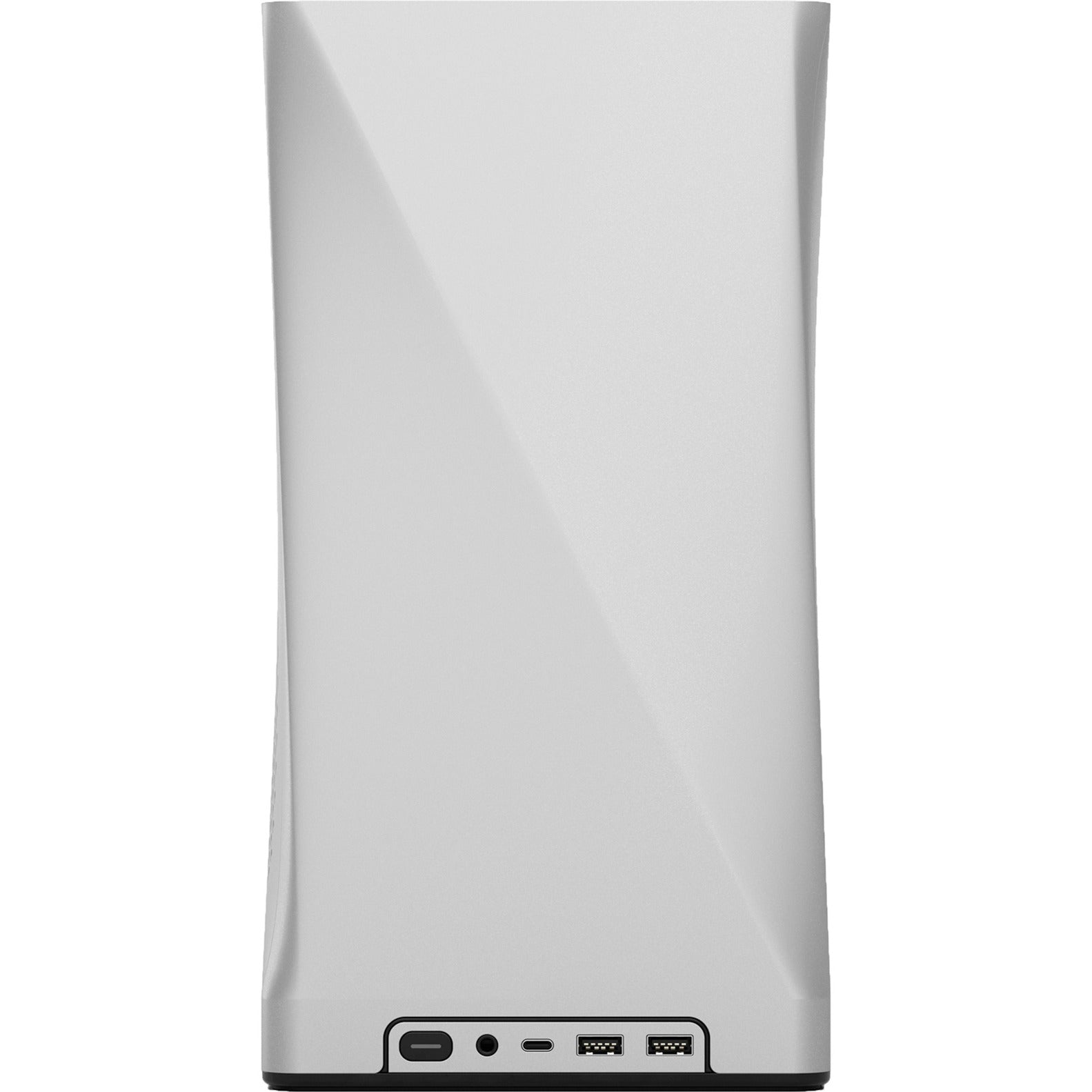 Fractal design era 2 silver mini tower behuizing (zilver | 2x usb-a | 1x usb-c)