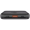Goobay powerbank compact 10.000 mah (zwart, 10 ah, 1x usb-a, 1x usb-c, power delivery, quick charge)