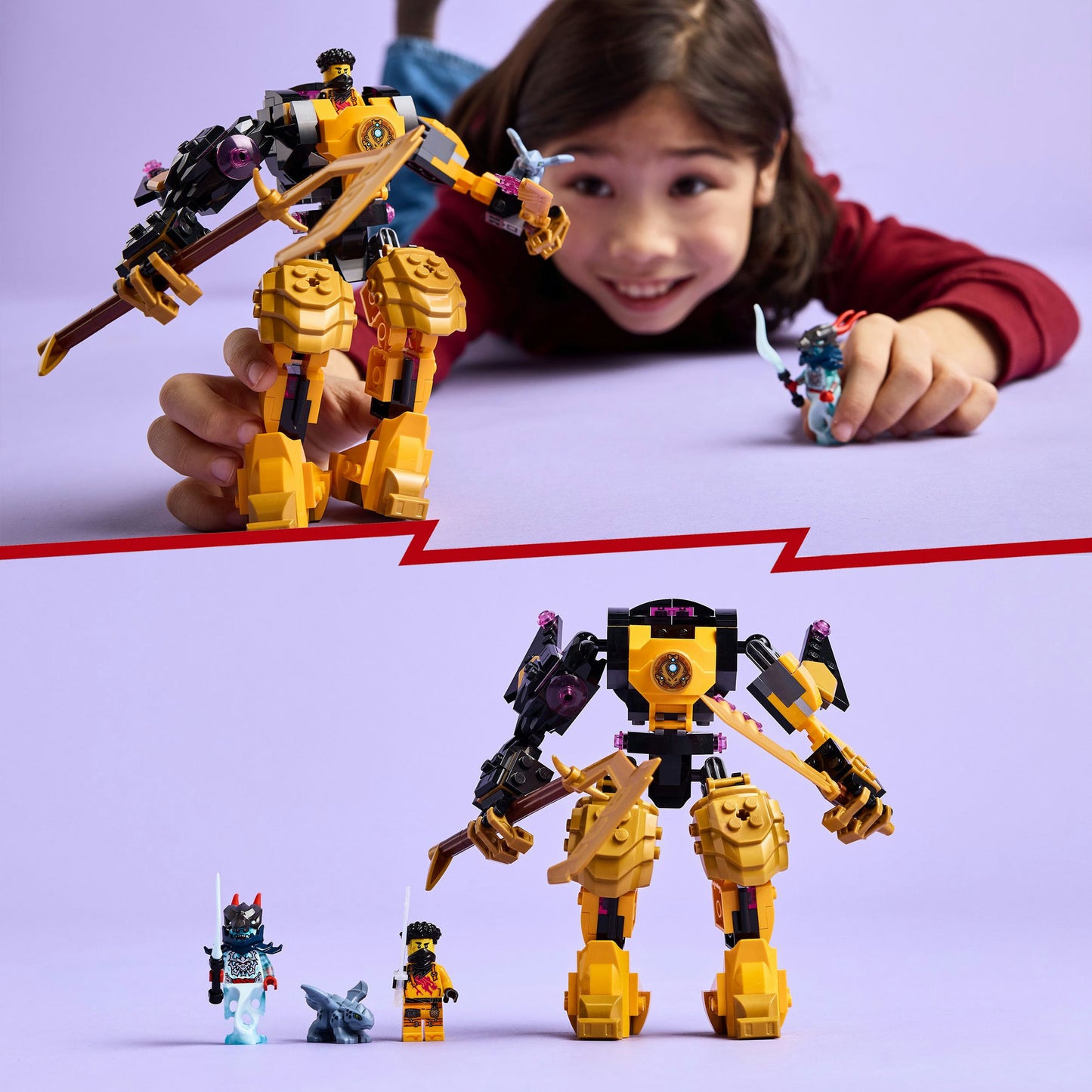 Lego ® ninjago® arins spinjitzu strijdmecha speelgoed - 71839