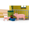 Schleich farm world - grote stal, geel speelfiguur