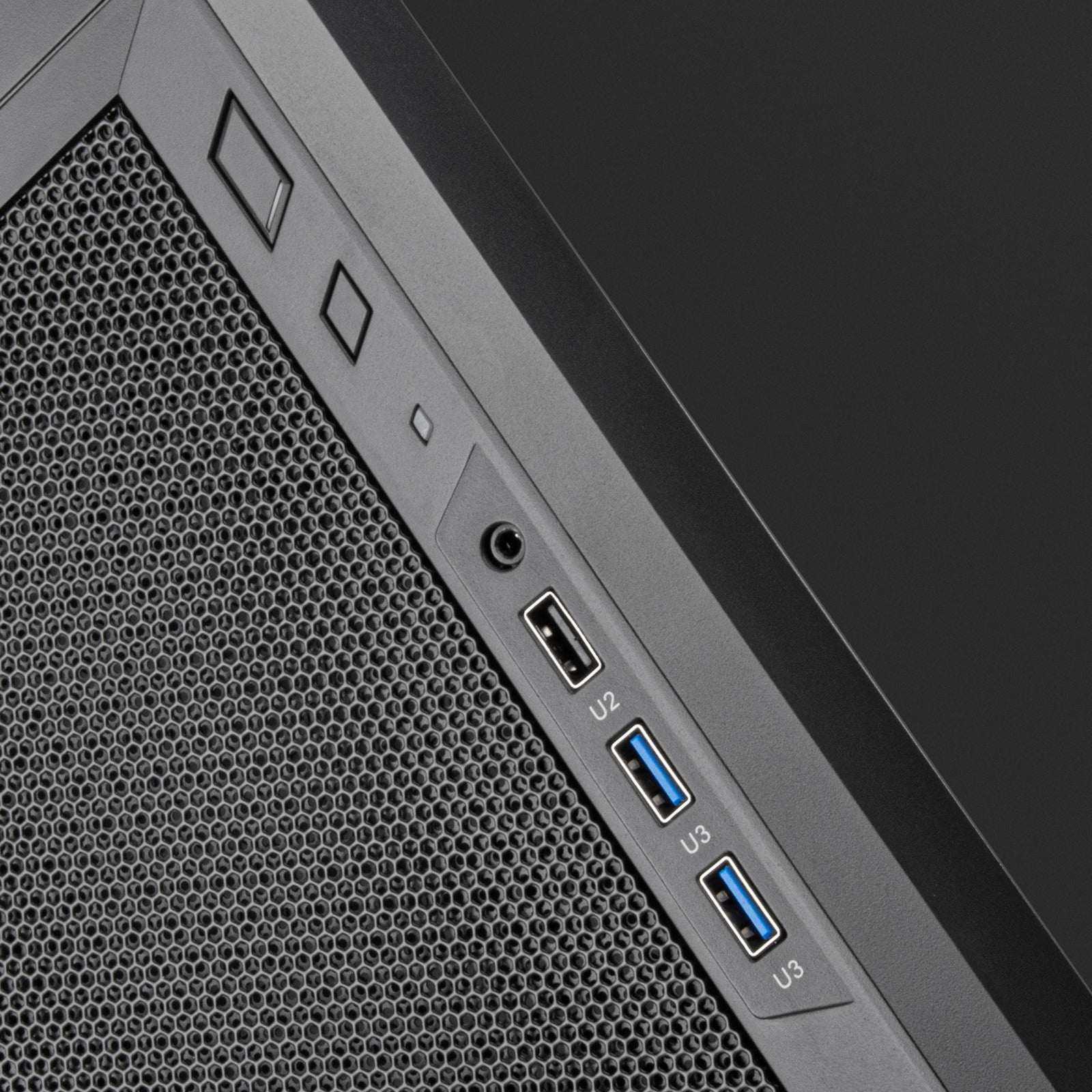 Silverstone fara 311 midi tower behuizing (zwart | 3x usb-a)