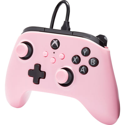 Powera bedrade controller voor xbox series x|s (roze, xbox series x|s, xbox one, pc)