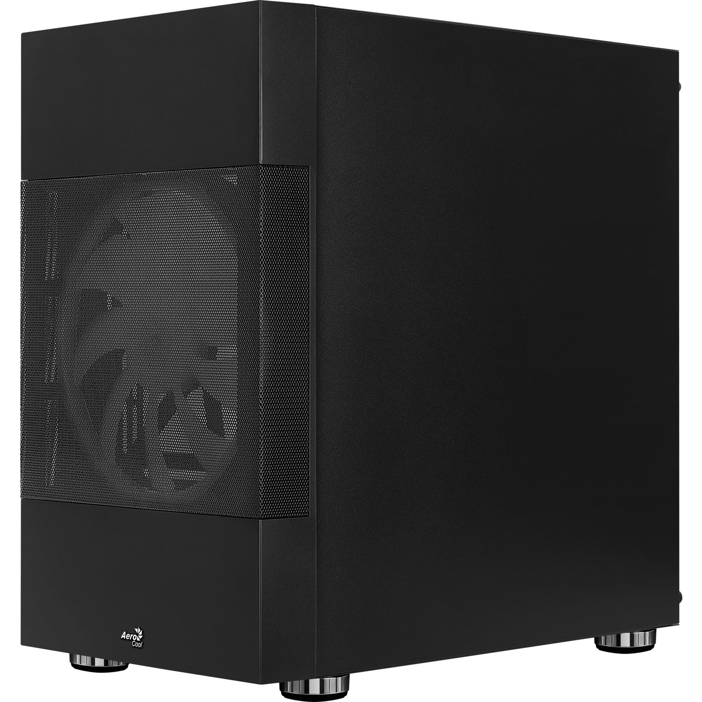 Aerocool atomic v2 mini tower behuizing (zwart | 2x usb-a | window)