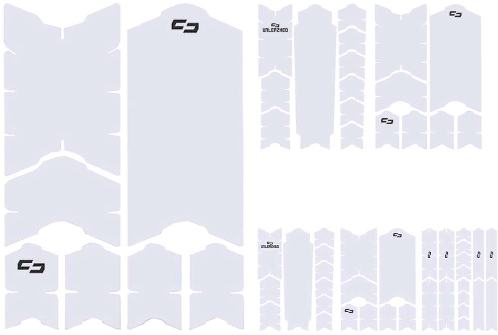 Unleazhed unscratch e-frame frame protection foil - clear matt