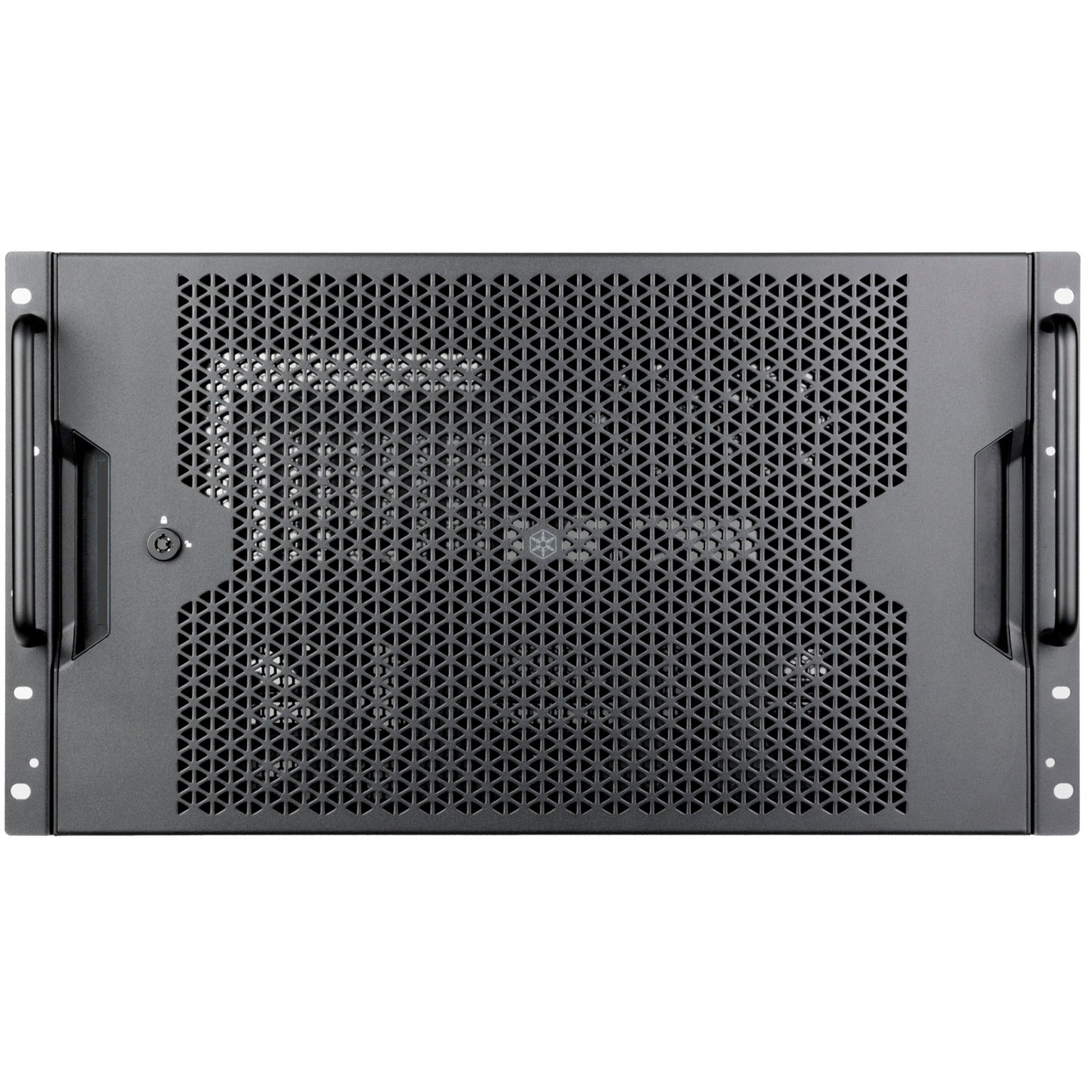 Silverstone rm600 rack behuizing (zwart)