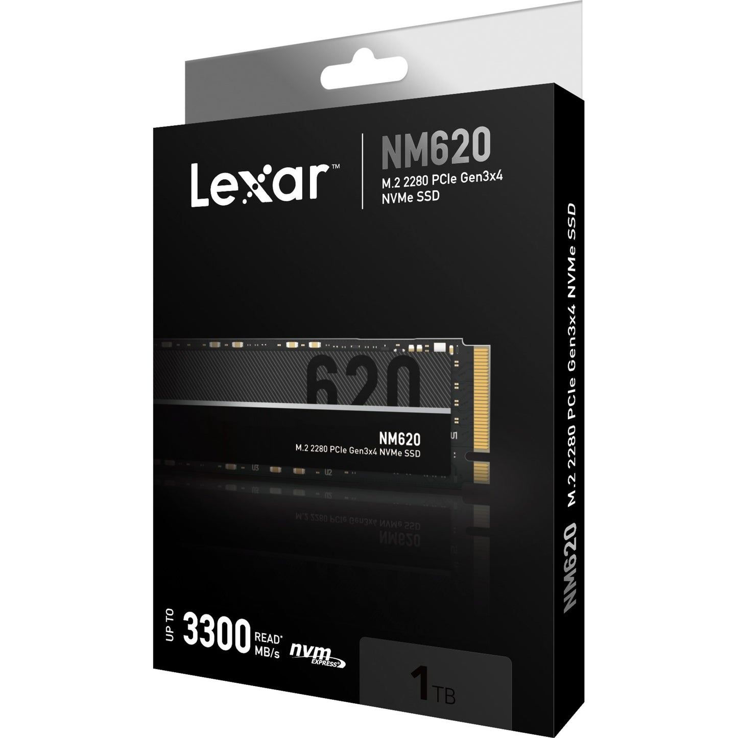 Lexar nm620, 1 tb ssd (pcie 3.0 x4, nvme 1.4, m.2 2280)