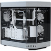 Hyte y60 midi tower behuizing (wit zwart | 3x usb-a | tempered glass)