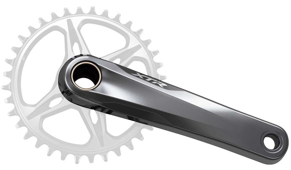 Shimano xtr fc-m9120-1 12-speed crank without chainring