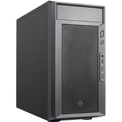 Silverstone fara 311 midi tower behuizing (zwart | 3x usb-a)