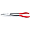 Knipex montagetang gebogen 2881280 grijptang (rood zwart)