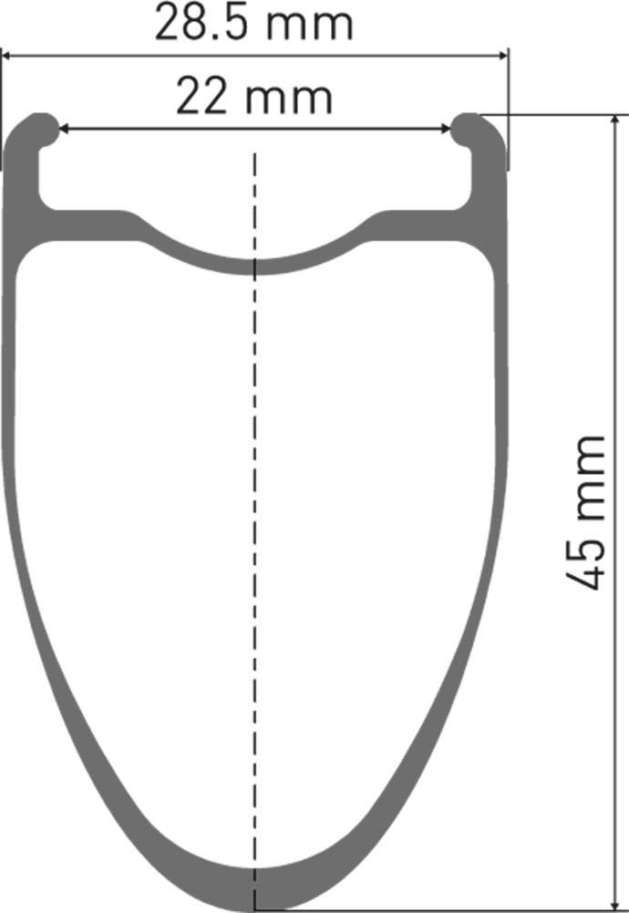Dt swiss erc 1400 dicut wts 45 28 cl carbon rear wheel