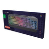 Trust gxt 836 evocx rgb gaming toetsenbord (zwart, us lay-out (qwerty), membraan, 100%, rgb)