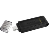 Kingston datatraveler 70 256 gb usb-stick (zwart, dt70 256gb, usb-c 3.2 gen 1) - afbeelding 2