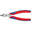 Knipex electronic super knips xl 7803140 elektronica-tang (rood blauw)