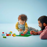 Lego duplo groene bouwplaat creatief en educatief speelgoed voor peuters 10460 - afbeelding 2