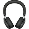 Jabra evolve2 75 on-ear headset (zwart, link380c, microsoft teams)