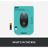 Logitech m190 full-size wireless mouse (zwart, 1000 dpi)