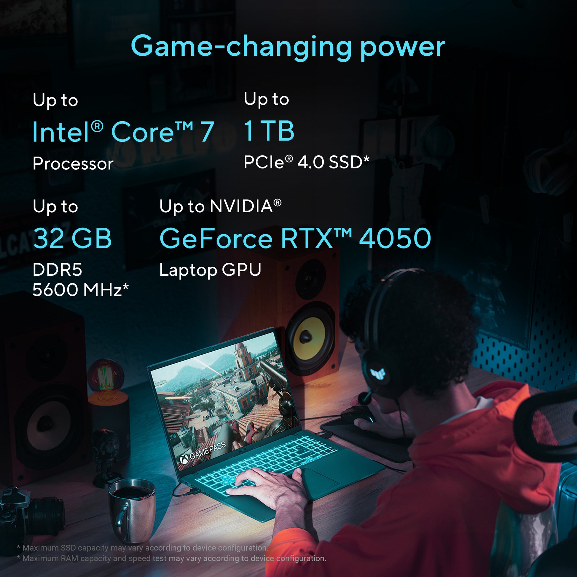 Asus v16 fx3607vm-rp078ws 16 gaming laptop (zwart (mat) | core 7 240h | rtx 5060 | 16 gb | 1 tb ssd)