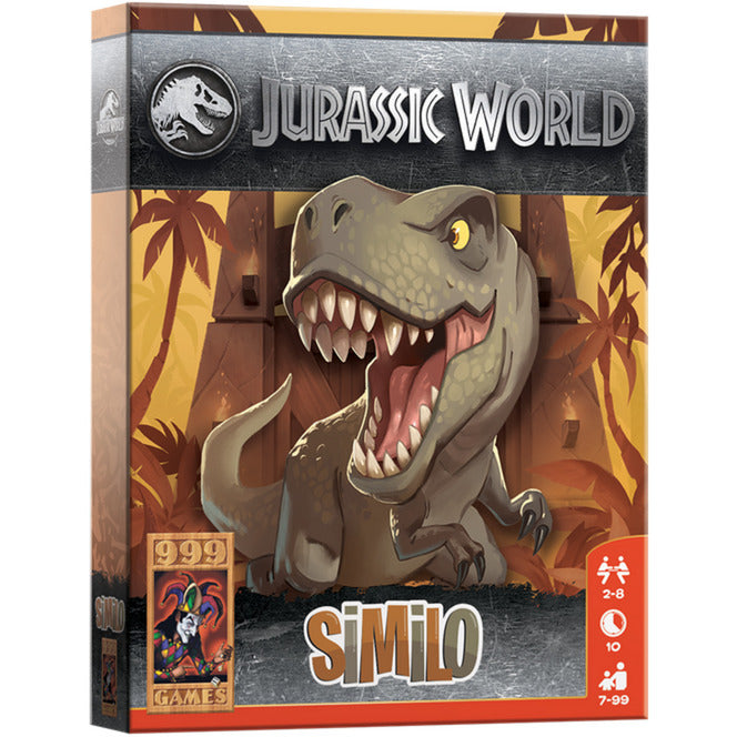 999games 999 games similo: jurassic world kaartspel (nederlands, 2 - 8 spelers, 10 minuten, vanaf 7 jaar)