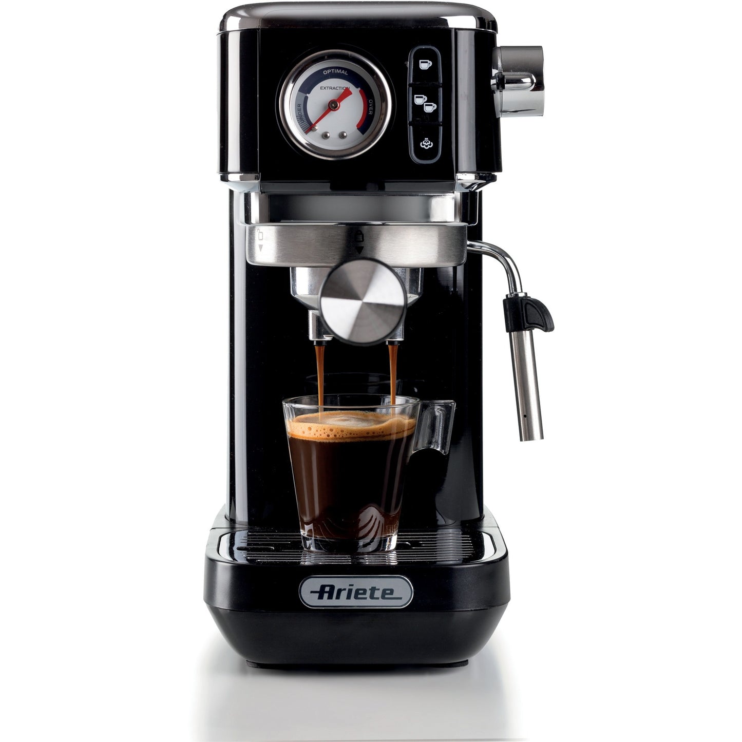 Ariete moderna espresso slim 1381 12 espressomachine (zwart)