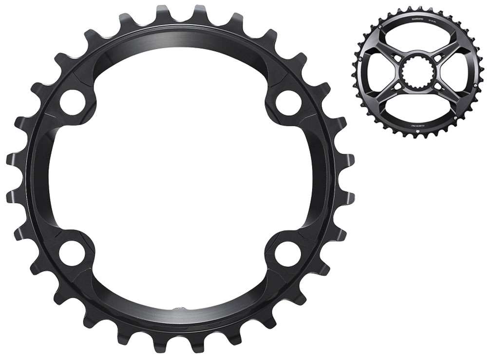 Shimano xtr fc-m9100 m9120 2x12-speed chainring
