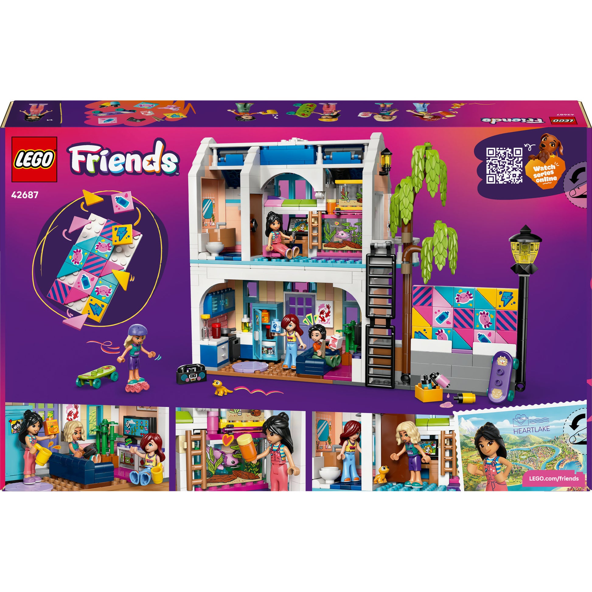 Lego friends - lianns huis constructiespeelgoed (42687)