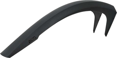 Acid mud blocker rear mudguard