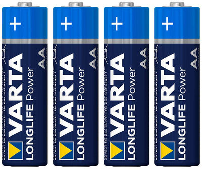 Varta longlife power mignon aa battery (4 pieces)