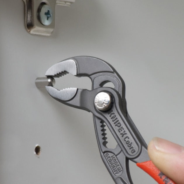 Knipex cobra waterpomptang 8701125 zweedse- waterpomp-tang (rood, 125 mm)