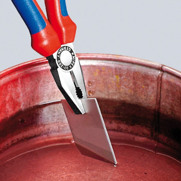 Knipex combitang 03 02 200 combinatietang (blauw)