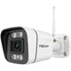 Foscam v8p, 4k 8mp dual-band wifi beveiligingscamera (wit, met geluid- en lichtalarm)