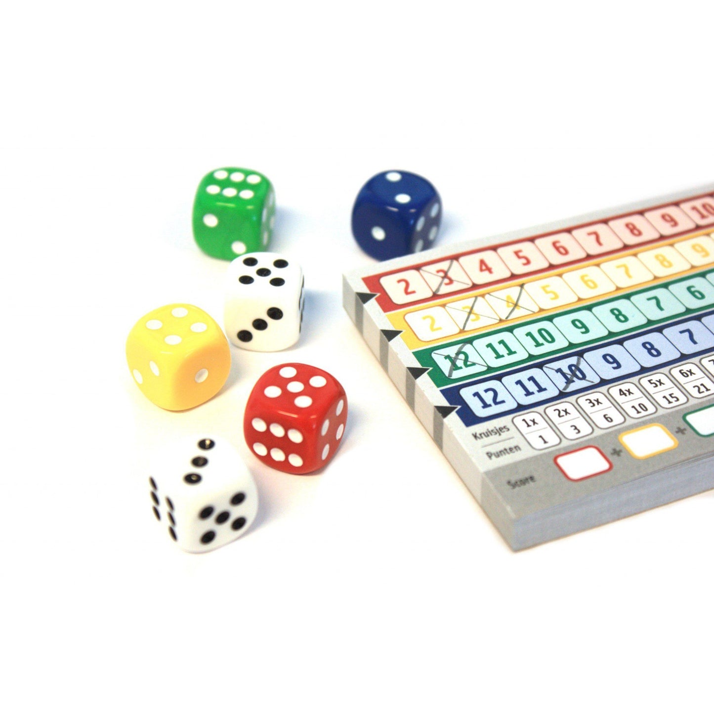 White goblin games qwixx dobbelspel (nederlands, 2 - 5 spelers, 15 minuten, vanaf 8 jaar)