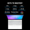 Asus rog zephyrus g16 gu605cp-qr022w 16 gaming laptop (wit | core ultra 9 285h | rtx 5070 | 32 gb | 1 tb ssd | oled)