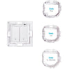 Shelly wall switch 2 knop (wit)
