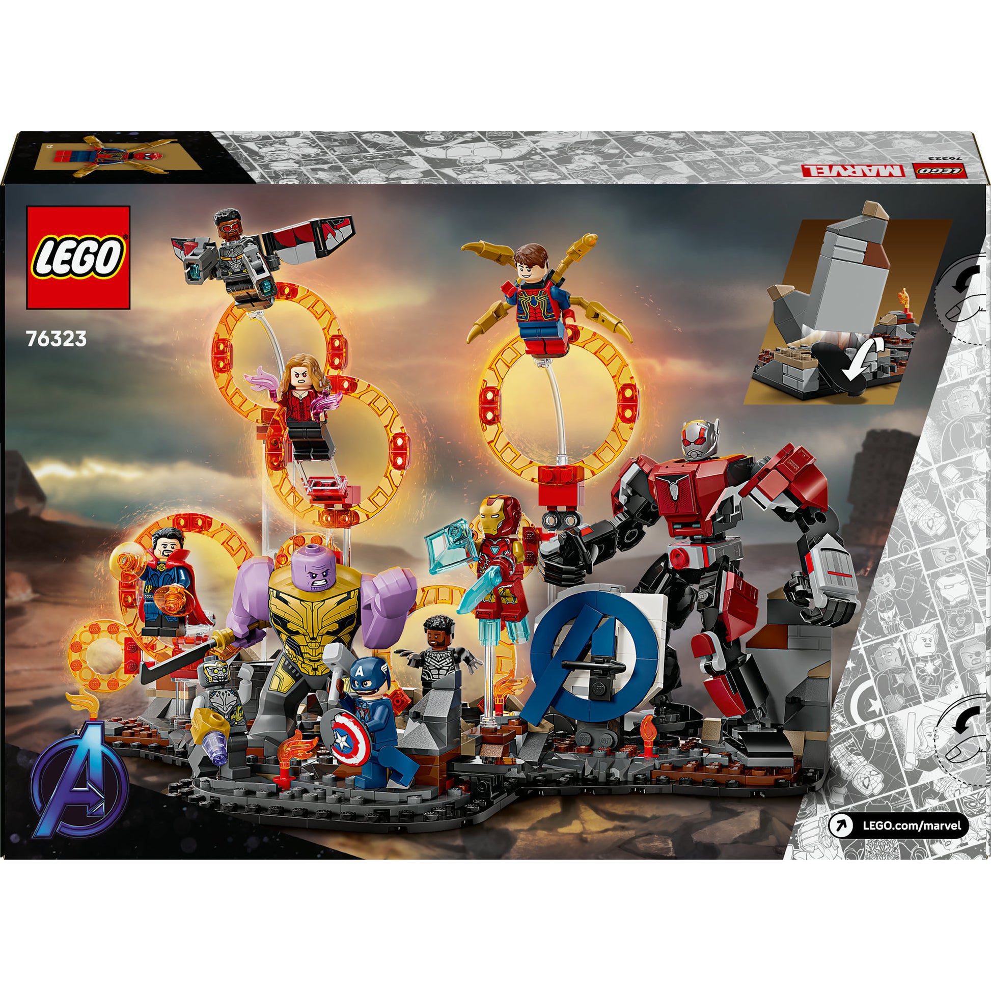 Lego marvel 76323 avengers endgame eindstrijd