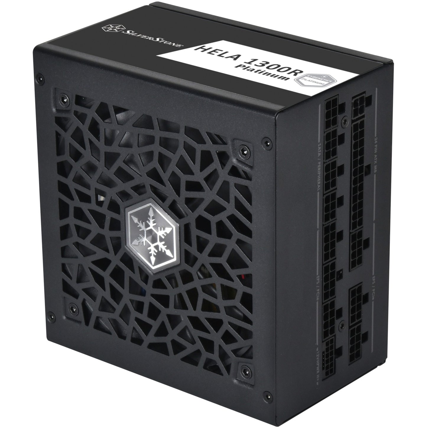 Silverstone hela 1300r platinum, modulaire 1300 watt voeding (zwart, 8x pcie)