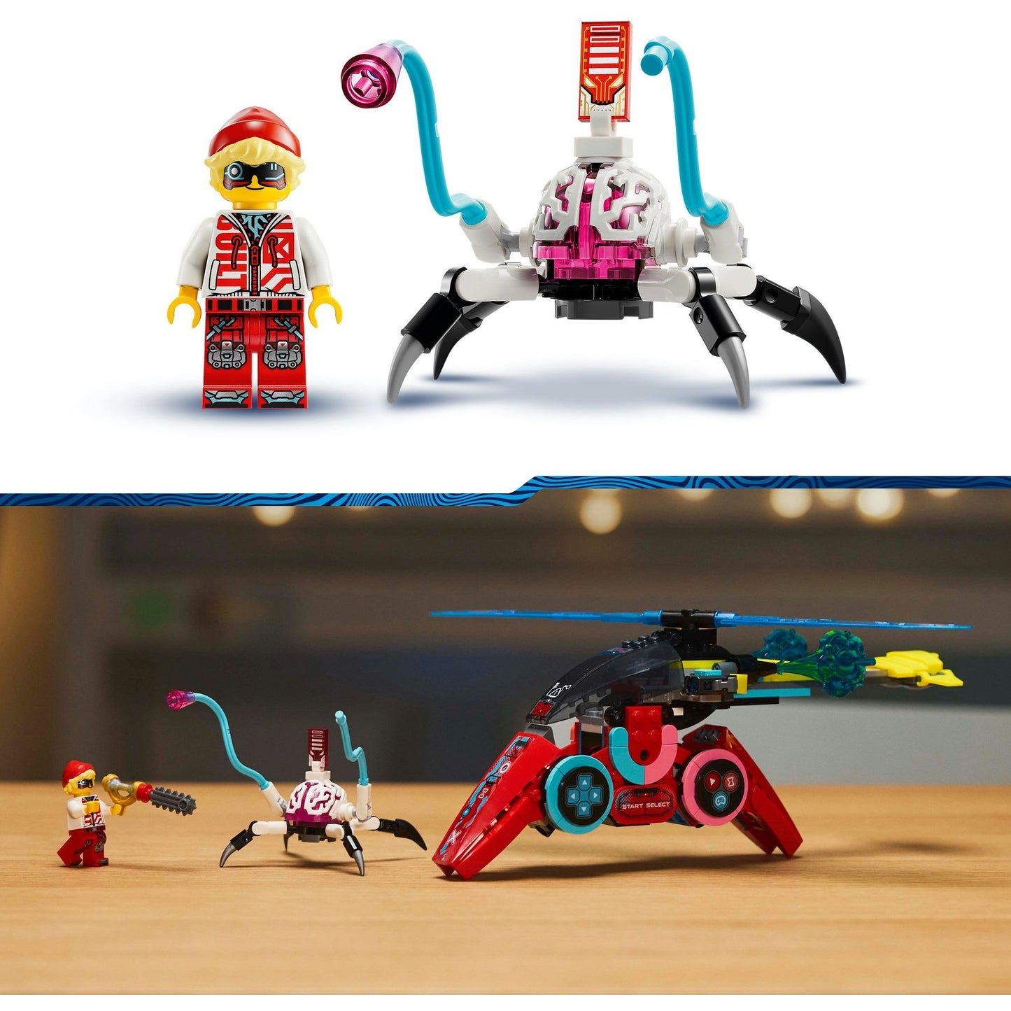 Lego dreamzzz - coopers controllervliegtuig constructiespeelgoed (71489)