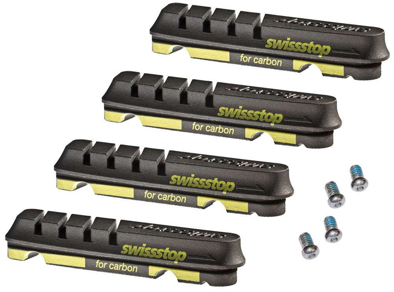Shimano swissstop remblok velgrem sram flash evo black prince carbon zwart (4)