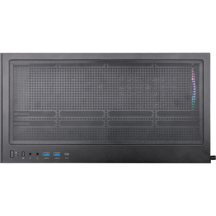 Thermaltake view 270 tg argb midi tower behuizing (zwart | 2x usb-a | 1x usb-c | rgb | tempered glass)